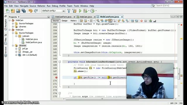 Tutorial Netbeans with Java : WebCam Application & Capture Image #2 смотреть онлайн