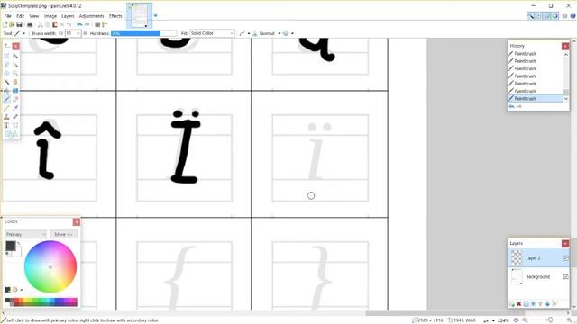You can make your own font! Paint.net [HD-Tutorial] ✔ смотреть онлайн