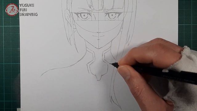 How To Draw Lucy | Cyberpunk: Edgerunners | Step By Step Tutorial