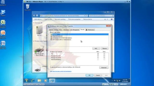 Windows 7 Printer Sharing - How to share printer on a Network смотреть онлайн