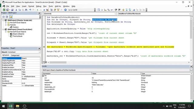 Excel Automation - Mini Project in Tamil смотреть онлайн