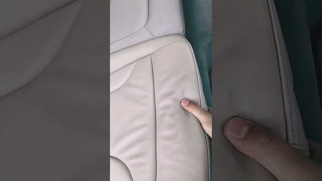 Переустановка заднего ряда сидений в кожу на автомобиль Ауди Audi Q5 смотреть онлайн