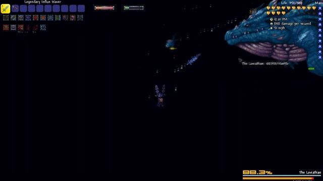 Левиафан для чайников:Terraria calamity mod(Death mode) смотреть онлайн