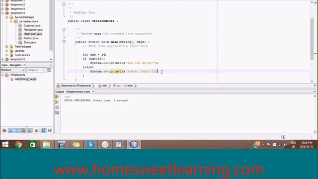 Java for Kids - If-Else Statements смотреть онлайн