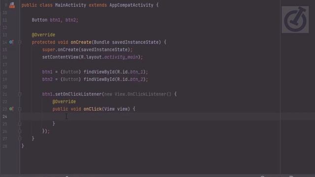 Como ASIGNAR un evento CLICK a un botón en Android Studio смотреть онлайн