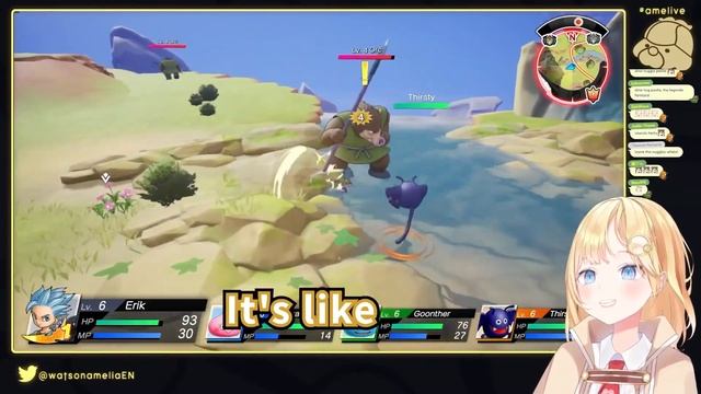 Ame Talked About Aunty Watson's Great Cooking 【Hololive EN】 смотреть онлайн