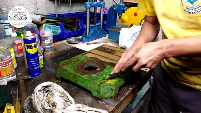 НС-Ш - старая сверлилка из СССР, реставрация, ч. 1 смотреть онлайн