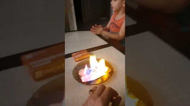 Делаем разноцветные пламя. смотреть онлайн