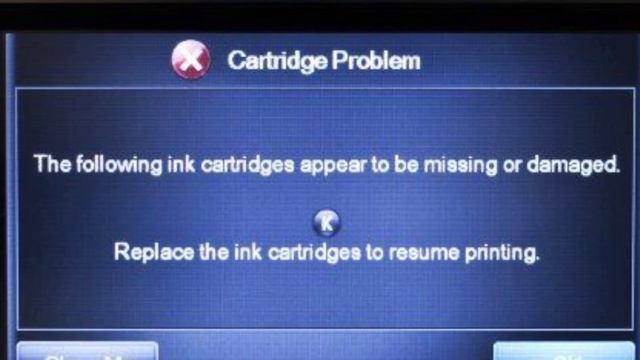 HP OfficeJet 6950 Printer – Use SETUP Cartridges Error смотреть онлайн