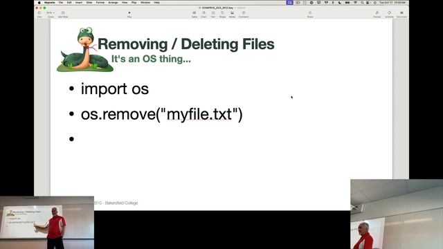 Python - Module 12 - Deleting Files (Fall 2023) смотреть онлайн