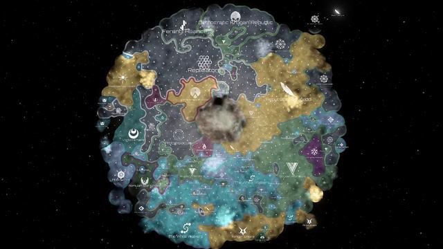 Stellaris Aquatics DLC (3.2 Herbert Patch) A.I only timelapse смотреть онлайн