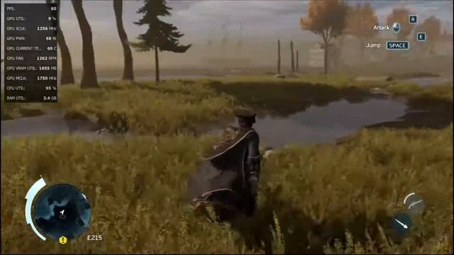 assassin's creed 3 remastered fps test Intel Core 2 Duo & 8GB ram& AMD RX 470 4GB GRAPHICS CARD смотреть онлайн