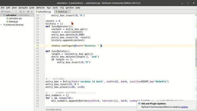 Python GUI Tutorial - 60 - Calculator - status bar смотреть онлайн