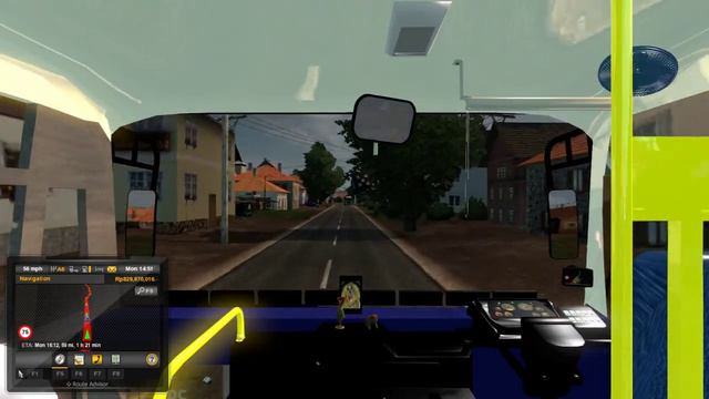 Euro Truck Simulator 2 | ETS2 V 1.31 | Karnataka SRTC Cabin view Bus Ride смотреть онлайн