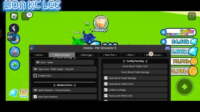 ?Roblox Pet Simulator X?|?script made by Blacktrap ?|script hack new?|Mobile/PC|Lion Kc Lee смотреть онлайн