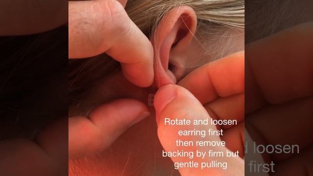 How to remove the original Blomdahl earring смотреть онлайн
