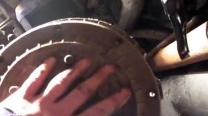 Как Снять прикипевший задний тормозной барабан на НИВЕ