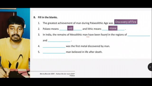 Chapter 9 | Life of Early Man | Class 6 DAV Social Sci. | All Questions | (Briefly Explained) 🔥🔥🔥 смотреть онлайн