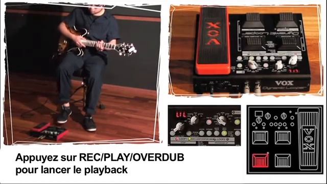 VOX Dynamic Looper VDL1  - Tutoriel