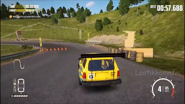 Wreckfest Season 10 Weekly 2: 00:57.688