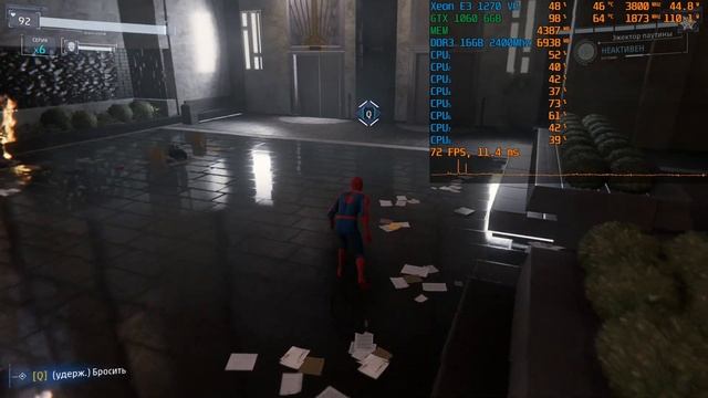 Marvel’s Spider-Man Remastered - Xeon E3 1270 V3 + GTX 1060 6GB смотреть онлайн