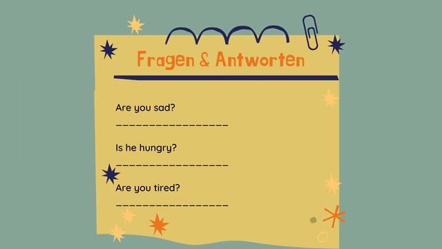 English Grammar: Fragen to be смотреть онлайн