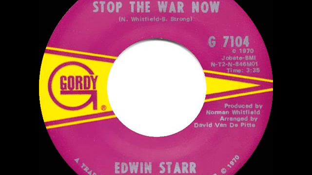 1971 HITS ARCHIVE: Stop The War Now - Edwin Starr (mono 45) смотреть онлайн