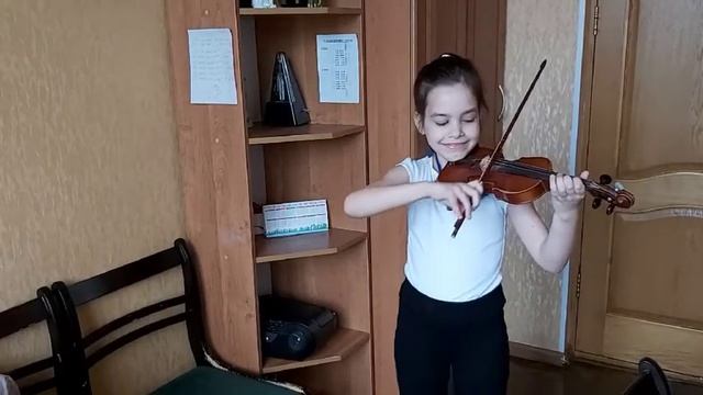 "Цыплятки" скрипка, 1 класс смотреть онлайн