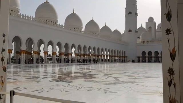 زيارتى لجامع الشيخ زايد في أبوظبي /My visit to Sheikh Zayed Mosque Abu Dhahabi смотреть онлайн