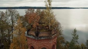 Деревня Ясенское на озере Волго 27.09.2021