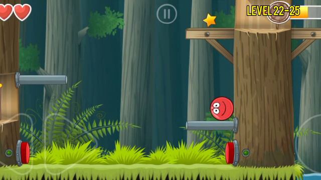 Red Ball 4 - Gameplay Walkthrough Level- 22-25 (iOS, Android)