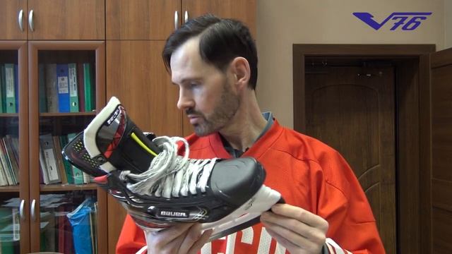 Коньки хоккейные V76 f1.1 и Bauer Vapor 2XPRO сравнение веса моделей смотреть онлайн