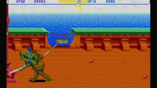 Teenage Mutant Ninja Turtles - Turtles In Time Playthrough (SNES) смотреть онлайн