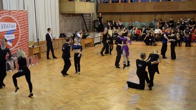 ХАСТЛ, Discofox, УРАГАН 2019, ДнД Main 18 финала, заход 6, танец 1 смотреть онлайн