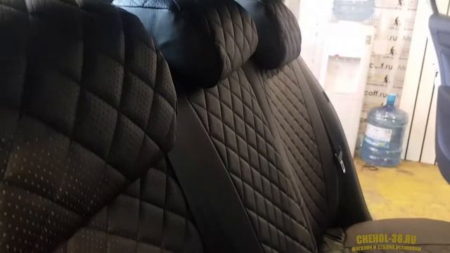 Skoda Rapid | Автопилот ромб экокожа смотреть онлайн