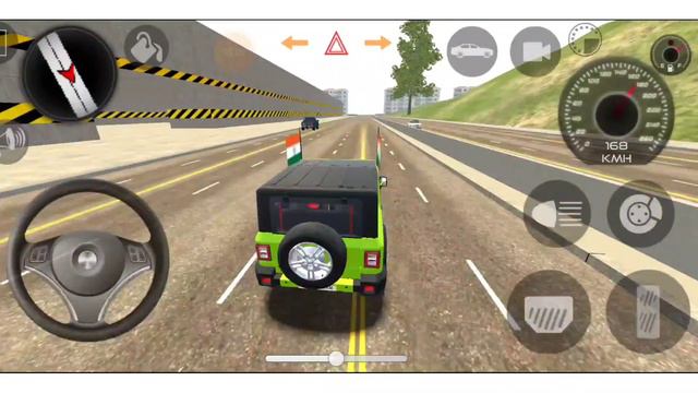Indian Car Simulator New update 🤣 Thar Mahindra 🔥Car Games 3d 2 player . New Car Game 2024 смотреть онлайн