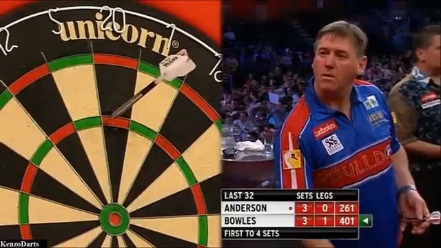 PDC World Darts Championships 2013 Second round Anderson VS Bowles смотреть онлайн