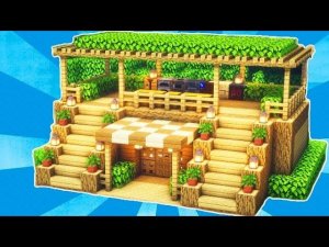 КАК ПОСТРОИТЬ СТАРТОВЫЙ ДОМ В МАЙНКРАФТЕ??Minecraft