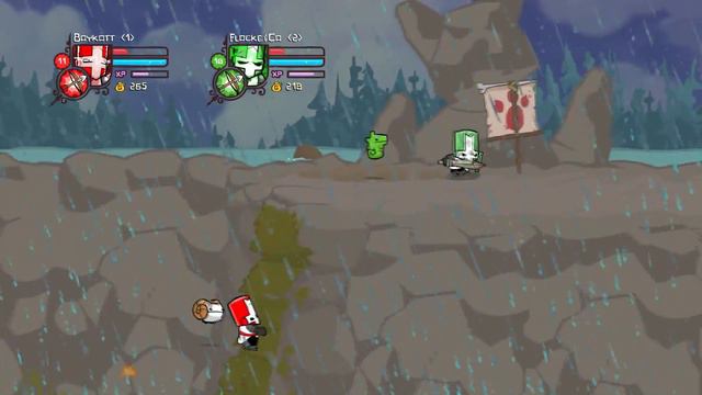 Castle Crashers Gameplay Together ♥♥♥ 005 : Kawaii Poro! Deutsch German Gameplay смотреть онлайн