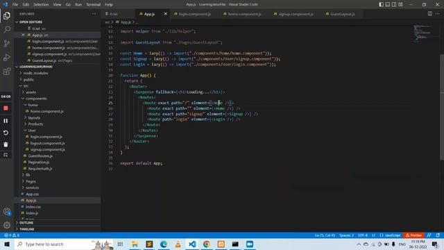 Common Layouts for all routes in react js component смотреть онлайн