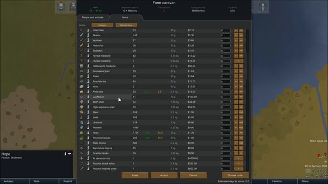 RimWorld (Permadeath) Дикари "Мечтатели" - 52 - Бионический Одноног смотреть онлайн