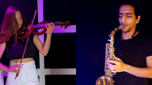 All Of Me - John Legend (Cover by Waleed Adel feat. ViOLiNiA Zhanna Stelmakh) смотреть онлайн