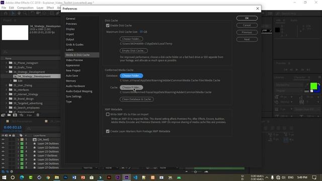 fixed After Effects error: Cached Preview needs 2 or more frames to playback. смотреть онлайн