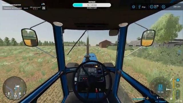 FS22 - Село Ягодное - ПОЛЕВЫЕ РАБОТЫ В НОВОМ ГОДУ #14 смотреть онлайн