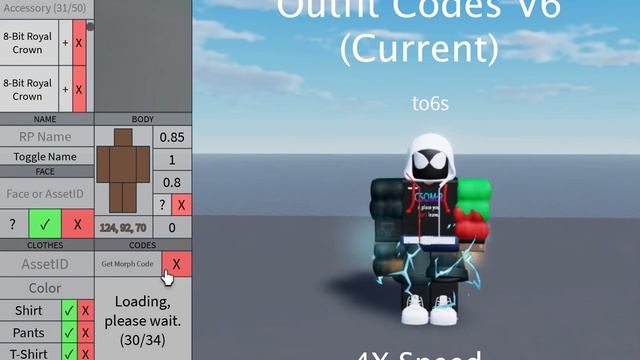 Outfit Codes V7: Roblox Mini Devlog #4 (SMO) смотреть онлайн