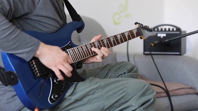 Boss KATANA mini + Ibanez RG 550 DX test смотреть онлайн