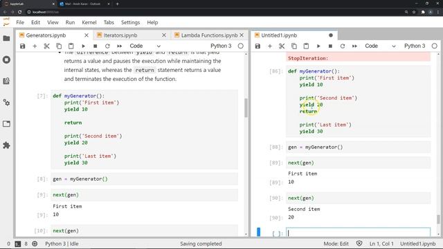 Advanced Python Programming | Generators In Python | Python Programming | Simplilearn смотреть онлайн