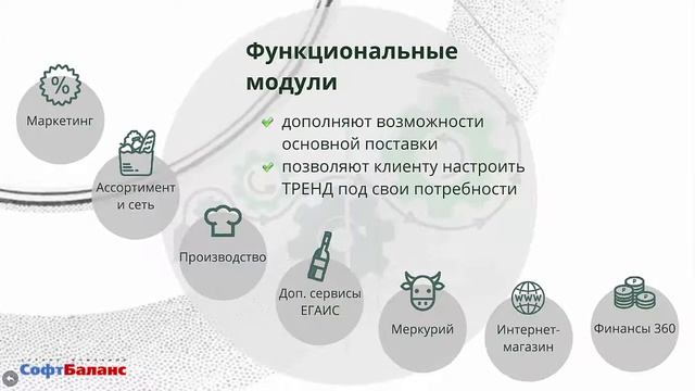 ТРЕНД. Основные возможности конфигурации. смотреть онлайн