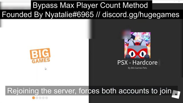 Bypass Roblox Server Max Players (3x Friends Boost Method) смотреть онлайн