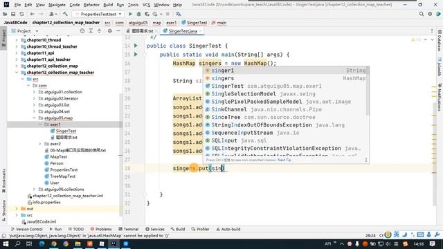 161 集合框架 TreeMap、Properties的使用及Map练习 смотреть онлайн